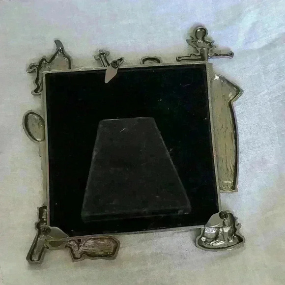 Baby pewter picture frame - Picture 2 of 7